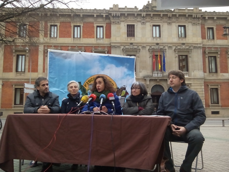 Un momento de la rueda de prensa